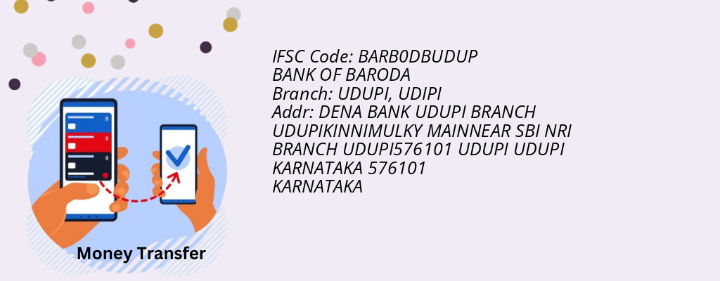 Find BANK OF BARODA IFSC Code UDIPI - UDUPI Branch