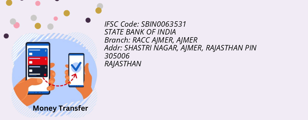 Find STATE BANK OF INDIA IFSC Code AJMER - RACC AJMER Branch