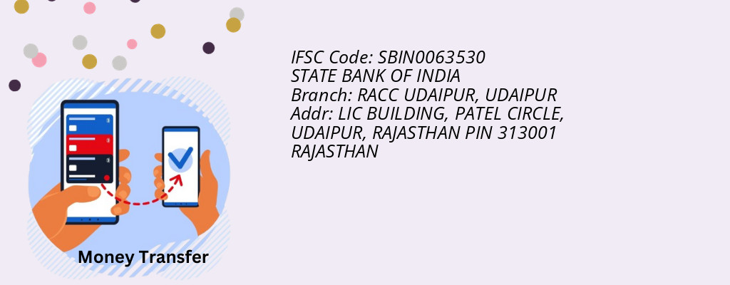 Find STATE BANK OF INDIA IFSC Code UDAIPUR - RACC UDAIPUR Branch