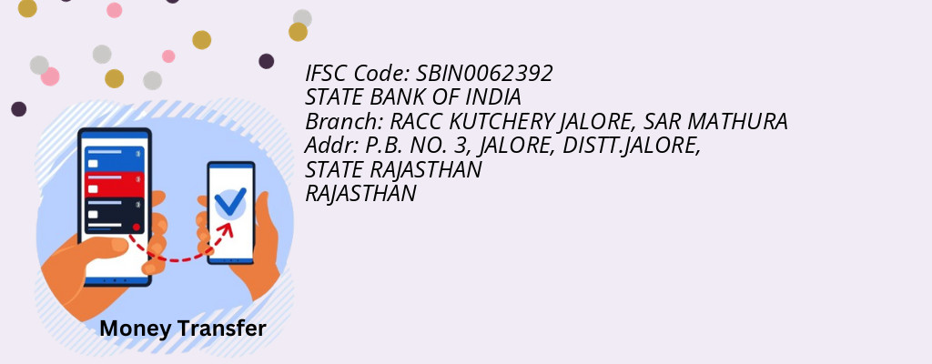 Find STATE BANK OF INDIA IFSC Code SAR MATHURA - RACC KUTCHERY JALORE Branch