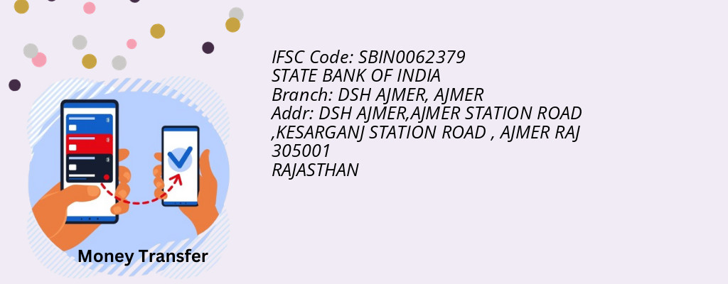 Find STATE BANK OF INDIA IFSC Code AJMER - DSH AJMER Branch