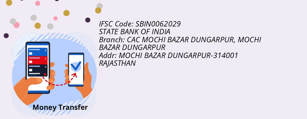Find STATE BANK OF INDIA IFSC Code MOCHI BAZAR DUNGARPUR - CAC MOCHI BAZAR DUNGARPUR Branch