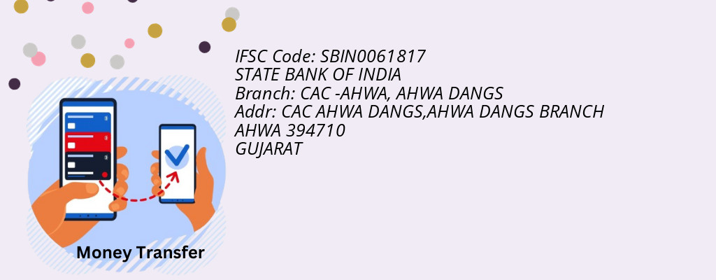 Find STATE BANK OF INDIA IFSC Code AHWA DANGS - CAC -AHWA Branch