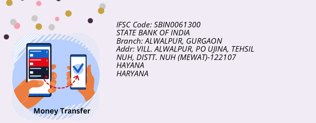 Find STATE BANK OF INDIA IFSC Code GURGAON - ALWALPUR Branch