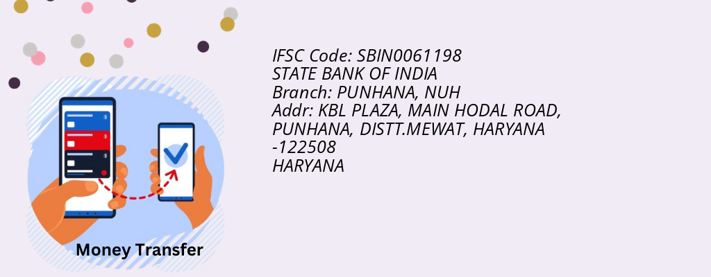 Find STATE BANK OF INDIA IFSC Code NUH - PUNHANA Branch