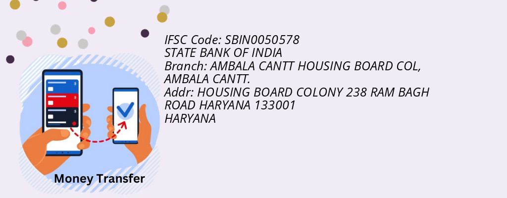 Find STATE BANK OF INDIA IFSC Code AMBALA CANTT. - AMBALA CANTT HOUSING BOARD COL Branch