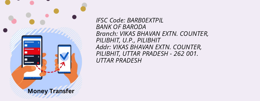 Find BANK OF BARODA IFSC Code PILIBHIT - VIKAS BHAVAN EXTN. COUNTER, PILIBHIT, U.P. Branch