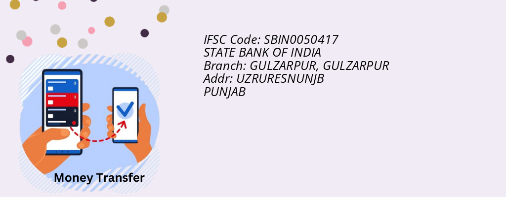 Find STATE BANK OF INDIA IFSC Code GULZARPUR - GULZARPUR Branch