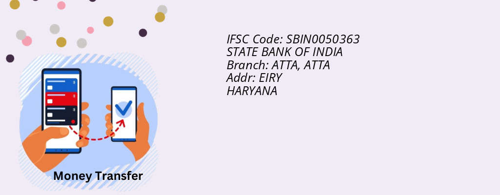 Find STATE BANK OF INDIA IFSC Code ATTA - ATTA Branch