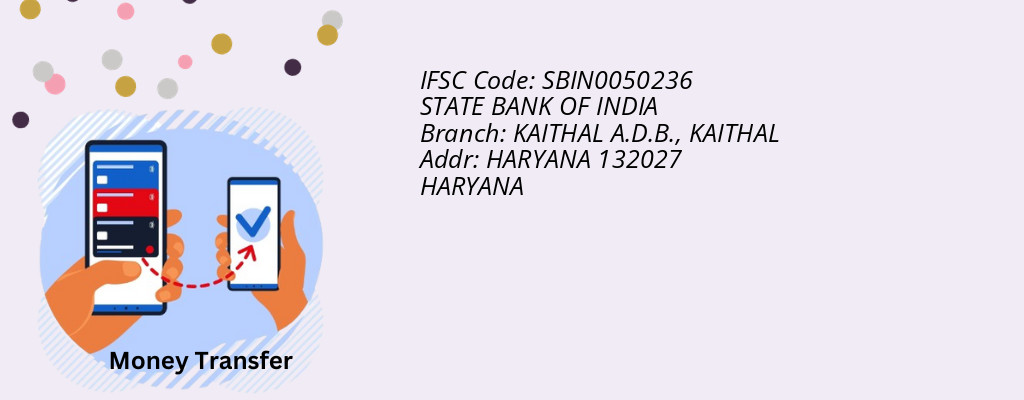 Find STATE BANK OF INDIA IFSC Code KAITHAL - KAITHAL A.D.B. Branch