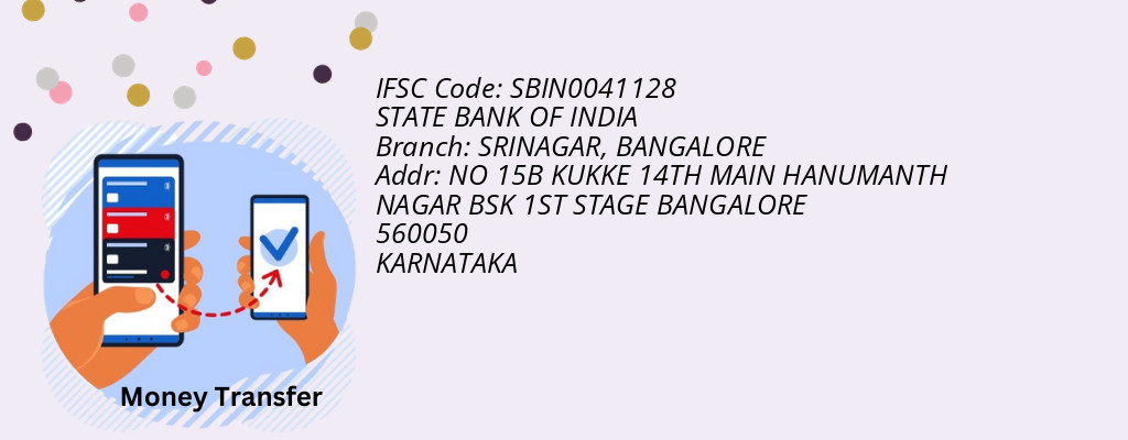 Find STATE BANK OF INDIA IFSC Code BANGALORE - SRINAGAR Branch