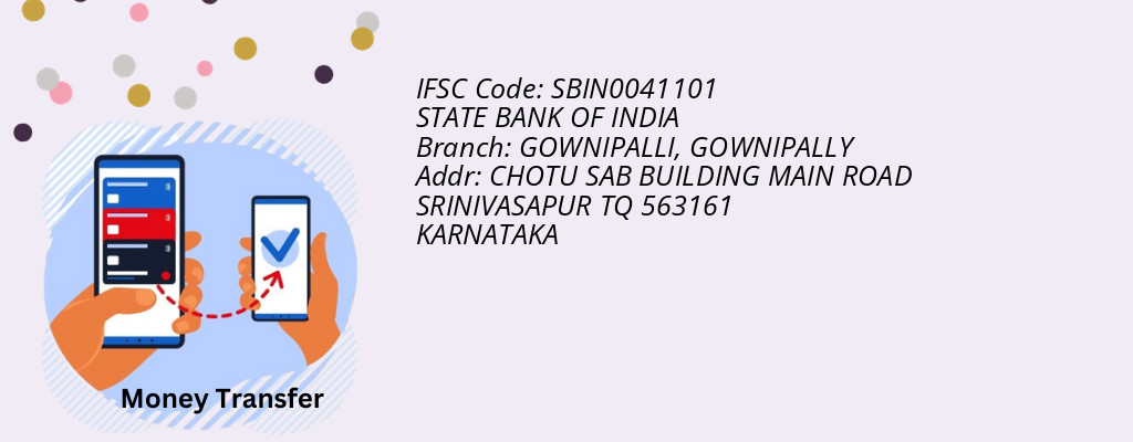 Find STATE BANK OF INDIA IFSC Code GOWNIPALLY - GOWNIPALLI Branch