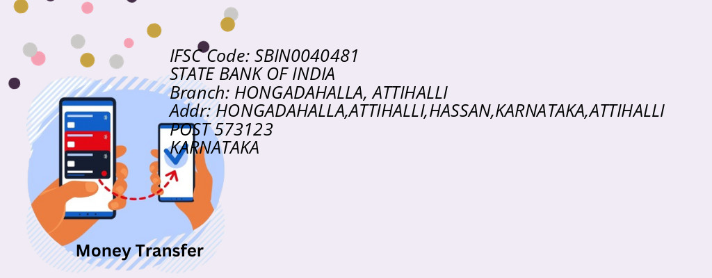 Find STATE BANK OF INDIA IFSC Code ATTIHALLI - HONGADAHALLA Branch