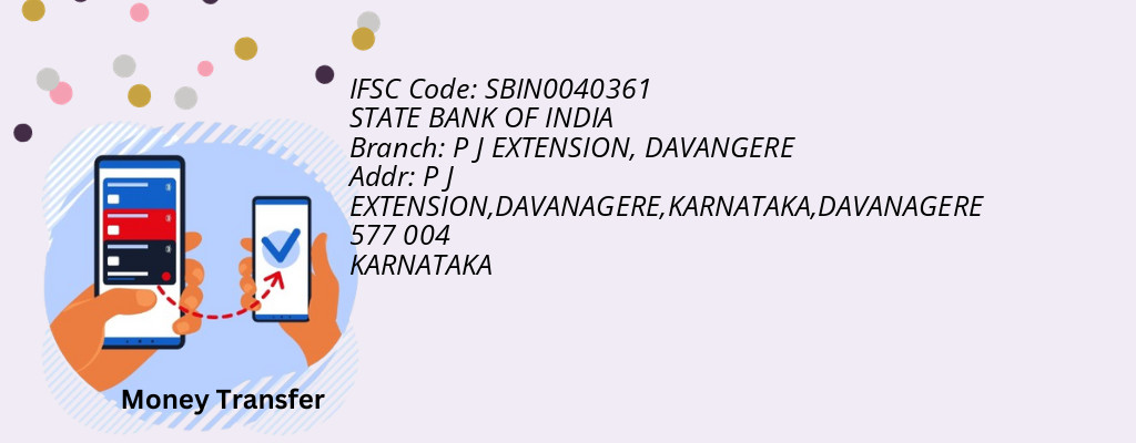 Find STATE BANK OF INDIA IFSC Code DAVANGERE - P J EXTENSION Branch