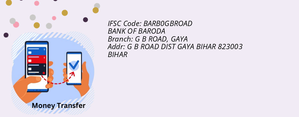 Find BANK OF BARODA IFSC Code GAYA - G B ROAD Branch