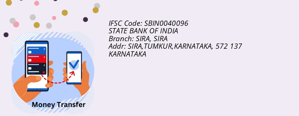 Find STATE BANK OF INDIA IFSC Code SIRA - SIRA Branch