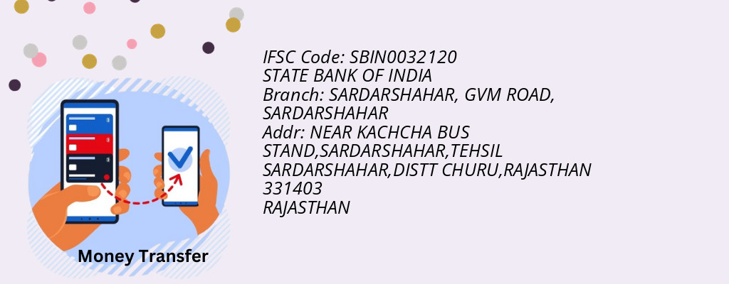 Find STATE BANK OF INDIA IFSC Code SARDARSHAHAR - SARDARSHAHAR, GVM ROAD Branch