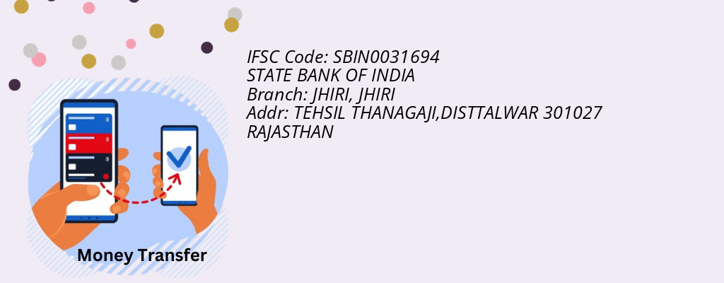 Find STATE BANK OF INDIA IFSC Code JHIRI - JHIRI Branch