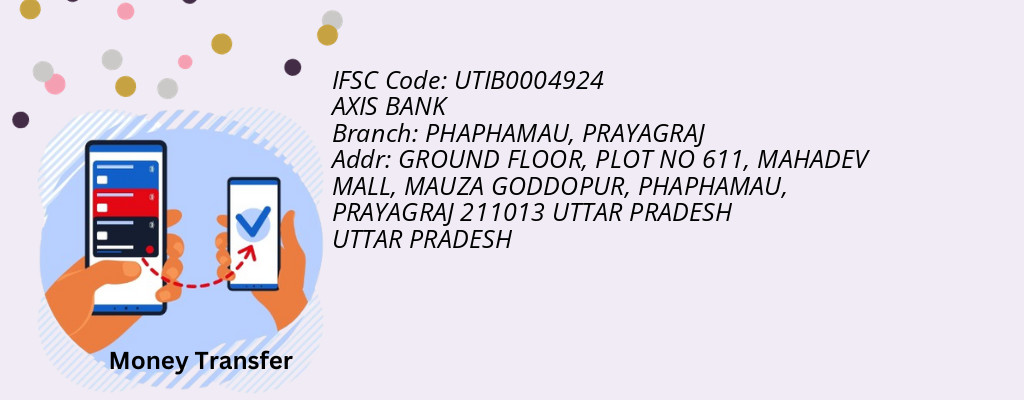 Find AXIS BANK IFSC Code PRAYAGRAJ - PHAPHAMAU Branch