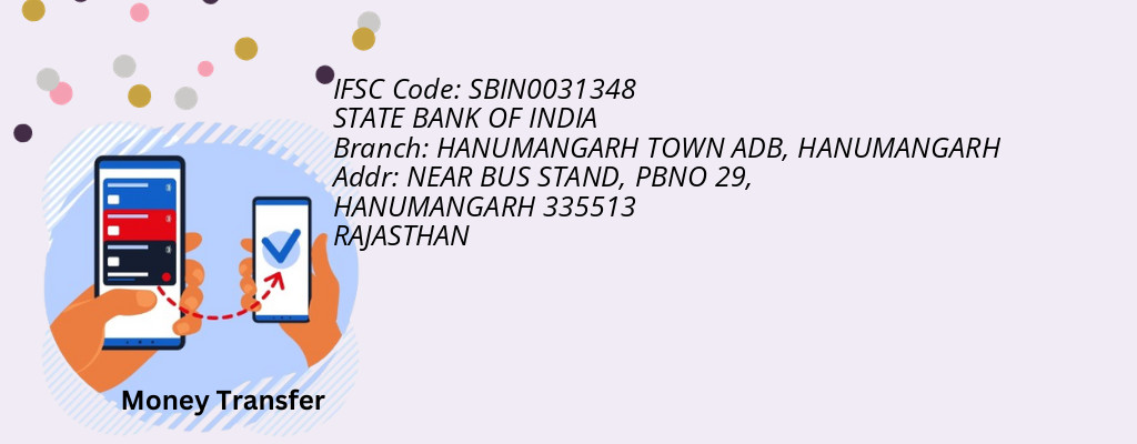 Find STATE BANK OF INDIA IFSC Code HANUMANGARH - HANUMANGARH TOWN ADB Branch