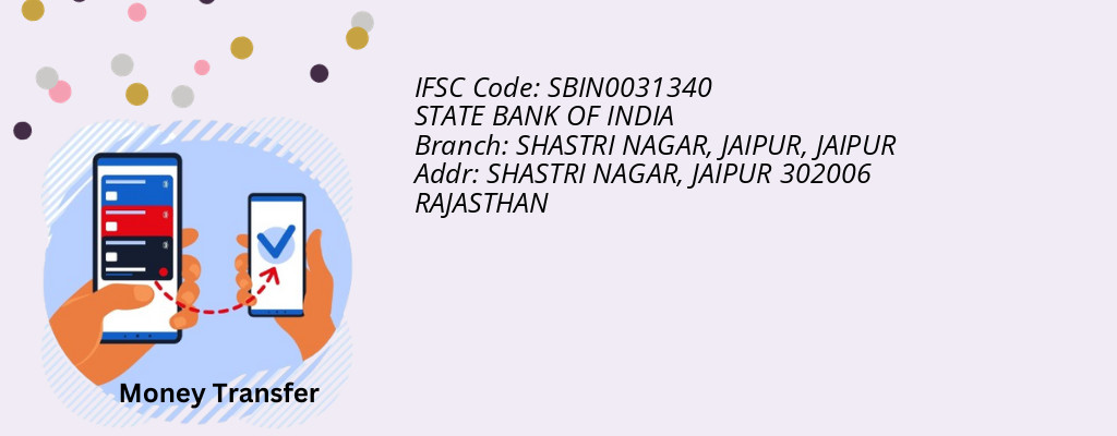 Find STATE BANK OF INDIA IFSC Code JAIPUR - SHASTRI NAGAR, JAIPUR Branch
