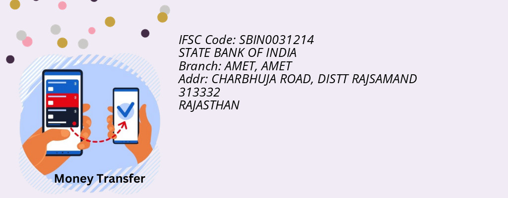 Find STATE BANK OF INDIA IFSC Code AMET - AMET Branch