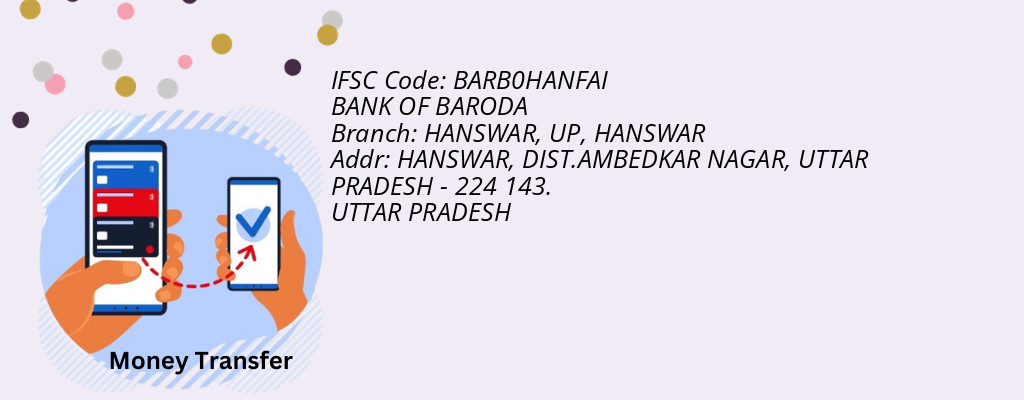 Find BANK OF BARODA IFSC Code HANSWAR - HANSWAR, UP Branch