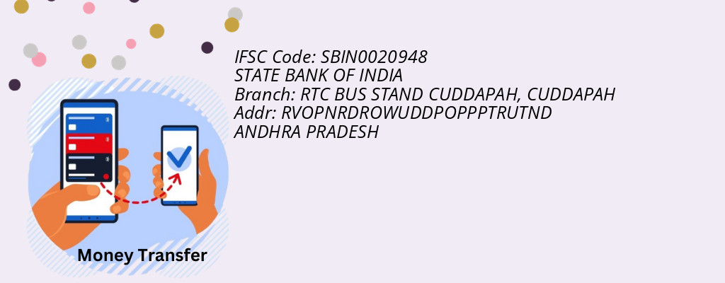 Find STATE BANK OF INDIA IFSC Code CUDDAPAH - RTC BUS STAND CUDDAPAH Branch