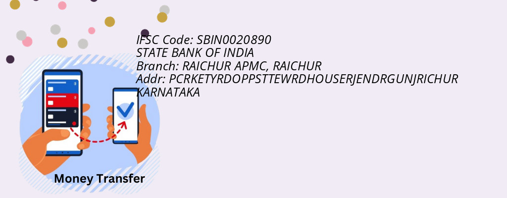 Find STATE BANK OF INDIA IFSC Code RAICHUR - RAICHUR APMC Branch