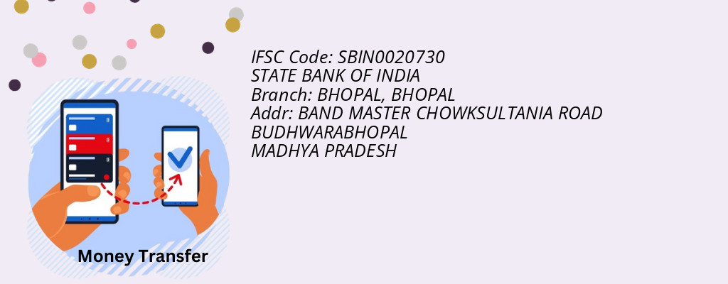 Find STATE BANK OF INDIA IFSC Code BHOPAL - BHOPAL Branch