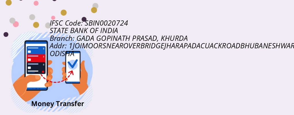 Find STATE BANK OF INDIA IFSC Code KHURDA - GADA GOPINATH PRASAD Branch