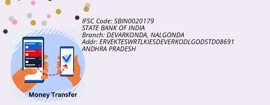 Find STATE BANK OF INDIA IFSC Code NALGONDA - DEVARKONDA Branch
