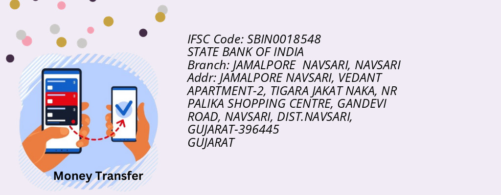 Find STATE BANK OF INDIA IFSC Code NAVSARI - JAMALPORE  NAVSARI Branch