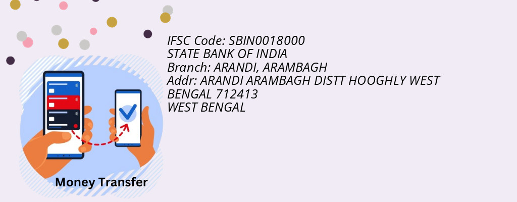 Find STATE BANK OF INDIA IFSC Code ARAMBAGH - ARANDI Branch