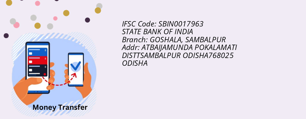 Find STATE BANK OF INDIA IFSC Code SAMBALPUR - GOSHALA Branch