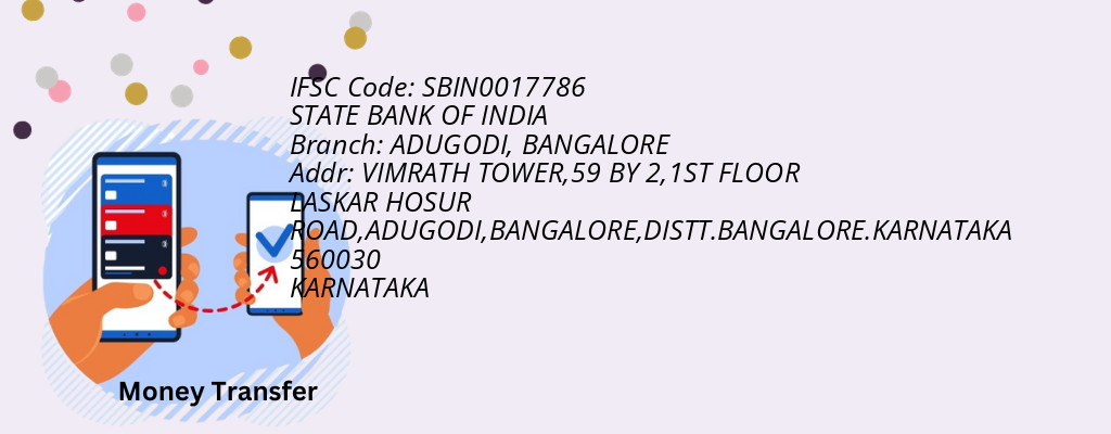 Find STATE BANK OF INDIA IFSC Code BANGALORE - ADUGODI Branch