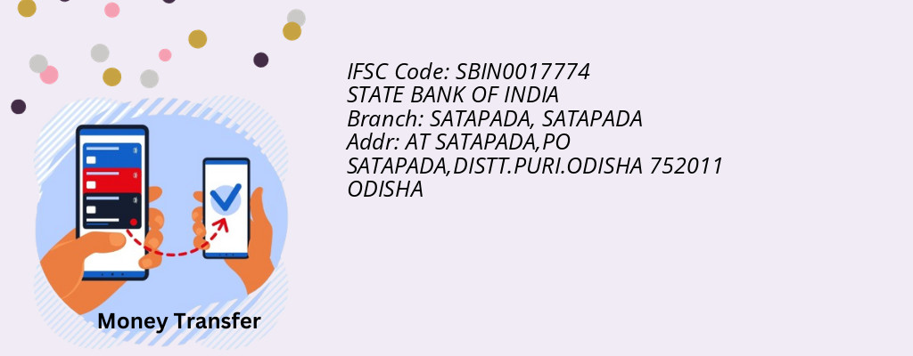 Find STATE BANK OF INDIA IFSC Code SATAPADA - SATAPADA Branch