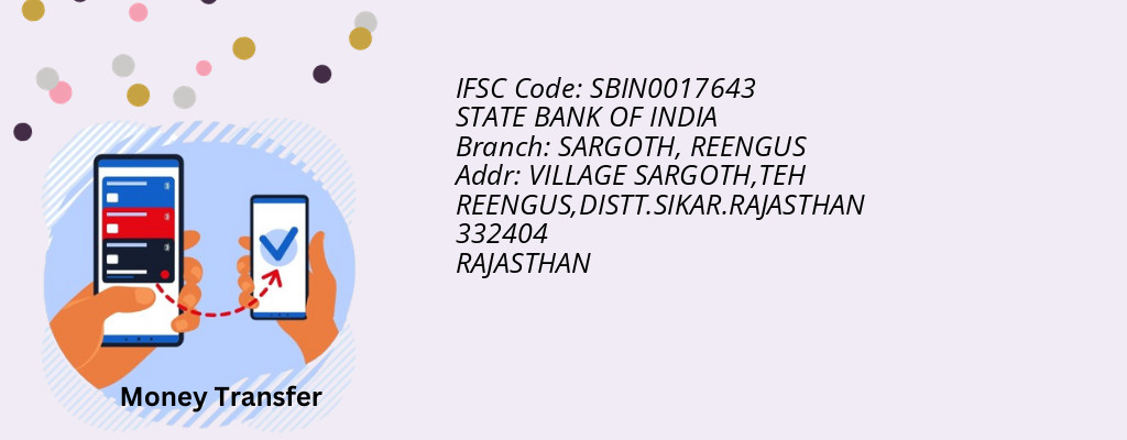 Find STATE BANK OF INDIA IFSC Code REENGUS - SARGOTH Branch