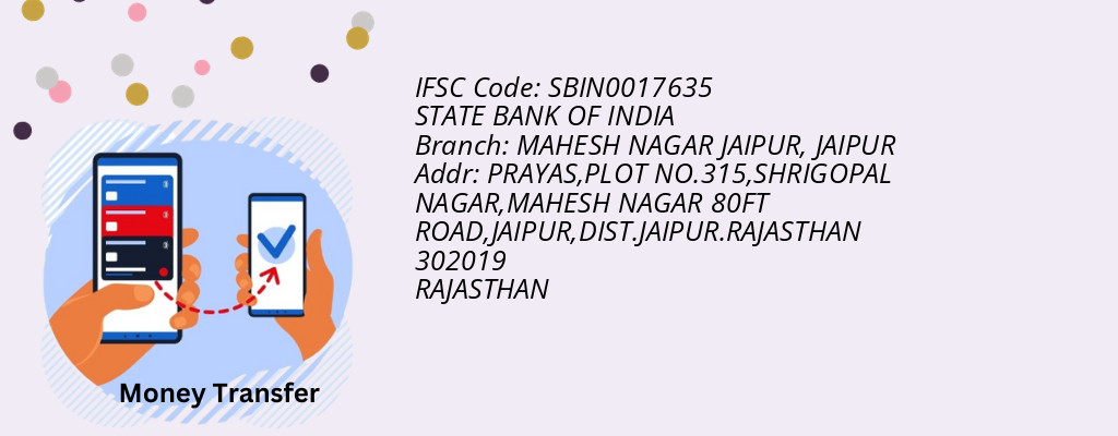 Find STATE BANK OF INDIA IFSC Code JAIPUR - MAHESH NAGAR JAIPUR Branch