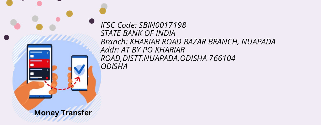 Find STATE BANK OF INDIA IFSC Code NUAPADA - KHARIAR ROAD BAZAR BRANCH Branch