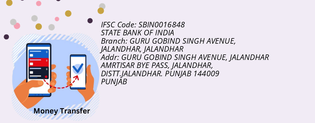 Find STATE BANK OF INDIA IFSC Code JALANDHAR - GURU GOBIND SINGH AVENUE, JALANDHAR Branch