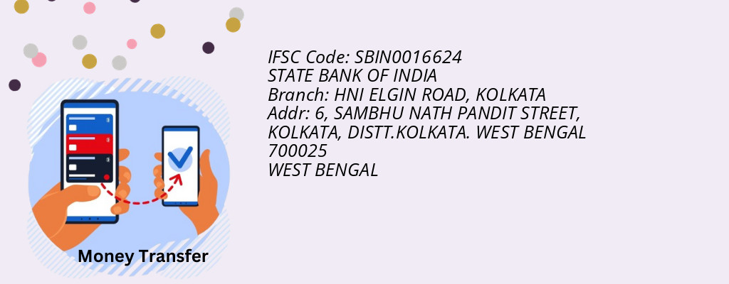 Find STATE BANK OF INDIA IFSC Code KOLKATA - HNI ELGIN ROAD Branch