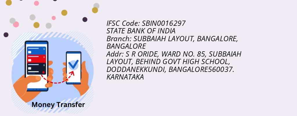 Find STATE BANK OF INDIA IFSC Code BANGALORE - SUBBAIAH LAYOUT, BANGALORE Branch