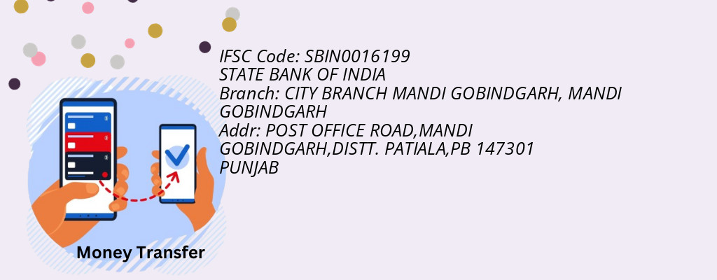 Find STATE BANK OF INDIA IFSC Code MANDI GOBINDGARH - CITY BRANCH MANDI GOBINDGARH Branch