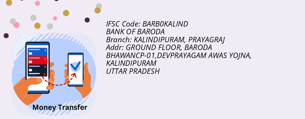 Find BANK OF BARODA IFSC Code PRAYAGRAJ - KALINDIPURAM Branch