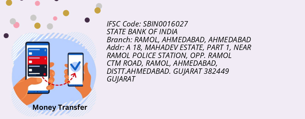 Find STATE BANK OF INDIA IFSC Code AHMEDABAD - RAMOL, AHMEDABAD Branch