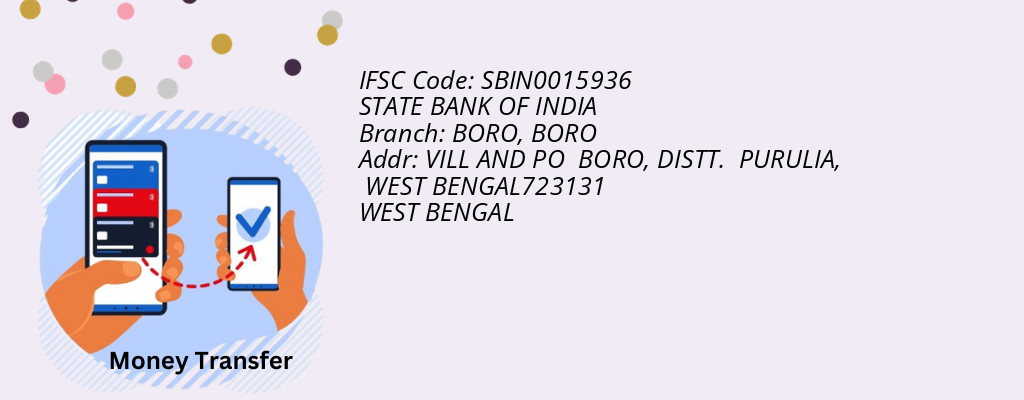 Find STATE BANK OF INDIA IFSC Code BORO - BORO Branch
