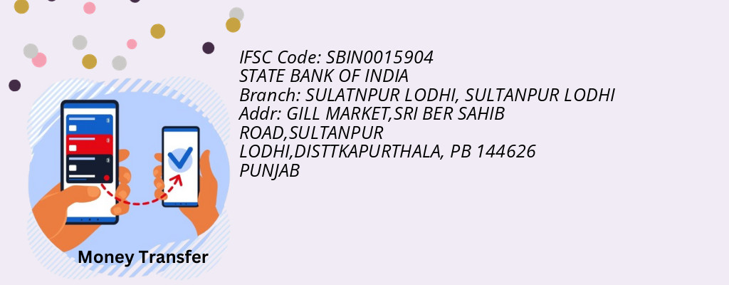 Find STATE BANK OF INDIA IFSC Code SULTANPUR LODHI - SULATNPUR LODHI Branch