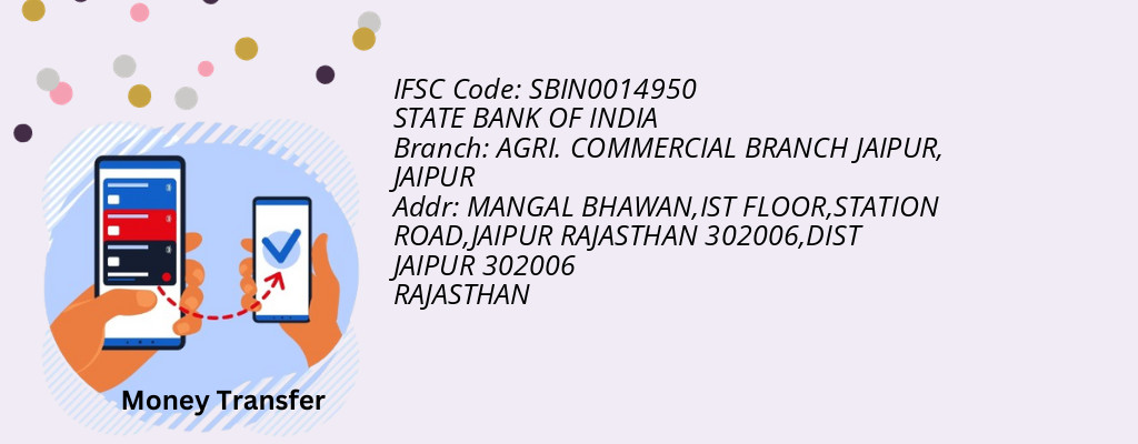Find STATE BANK OF INDIA IFSC Code JAIPUR - AGRI. COMMERCIAL BRANCH JAIPUR Branch