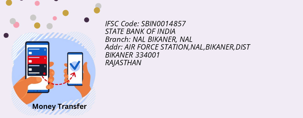 Find STATE BANK OF INDIA IFSC Code NAL - NAL BIKANER Branch